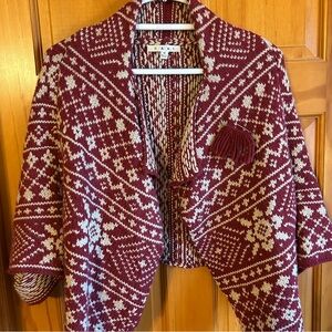 CAbi Classic Red Sweater